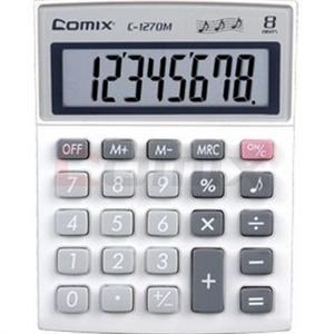 齐心计算器C-1270M 普通8位带响