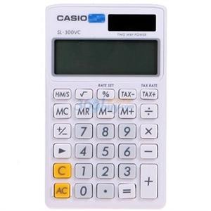 卡西欧（CASIO）亮彩计算器SL-300VC-WE莹白