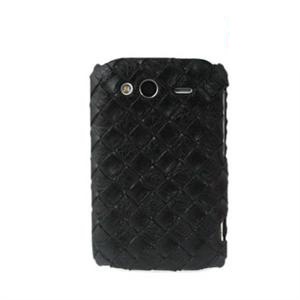 HTC G13 htcg13 htca510e 手机套 手机壳 保护套编织皮（黑色）