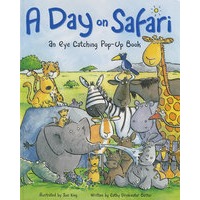 机关书森林Pup Up book A Day on Safari