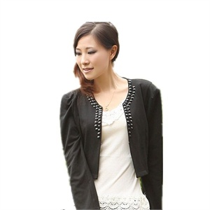 PayDaily女装 2011年秋装新品韩版时尚水钻装饰短款西装HNXZ660