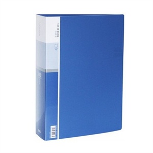 得力文具 办公用品 5007 经济型资料册 100页 【规格】A4