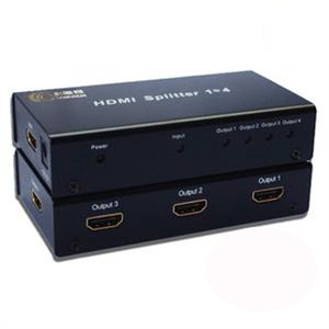 科唯奇 HDMI分配器 1分4 1进4出 一进四出 一分四 支持3D 1080P