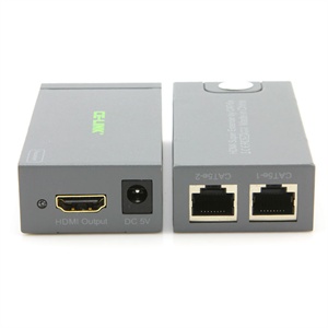 CE-LINK HDMI 双网线60米延长器 1080P分辨率 专业长距离传输