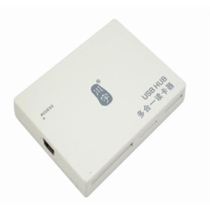 【当当自营】 kawau 川宇 多合一读卡器＋HUB RH211 白色