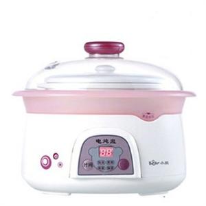 小熊 白瓷电炖盅DDZ-106 带定时 2.5L大容量