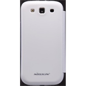 NILLKIN 三星 I9300 i9308 手机壳 保护套 壳 新皮士超薄皮套 白