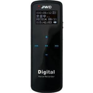 京华 DVR-818 4G 录音笔 黑色 黑色钢琴漆外观 隐蔽式按键设计