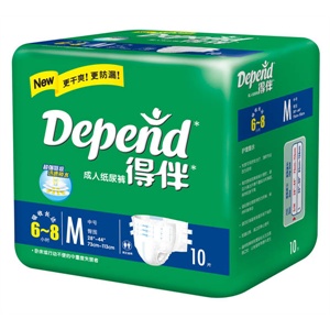 得伴 超强型纸尿裤M号10片装