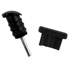 小米手机专用 斜口 耳机防尘塞 通用microUSB 防尘塞 套装版2个