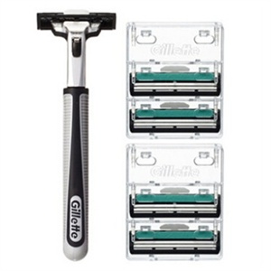 吉列 Gillette 薄荷香型 吉列刮胡泡沫(210克)