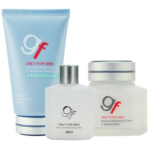 GF 高夫 男士经典保湿套装（火山泥洁面乳80ml+保湿润肤霜60g+爽肤水30ml）
