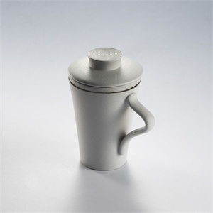 顶级台湾茶具 茶杯 带茶漏 白色 LBCUP003WT