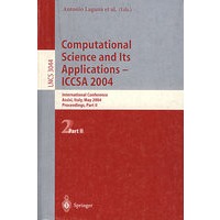 Computational Science and Its Applications - ICCSA 2004 计算机科学及其应用——ICSA2004/会议录 第II部分