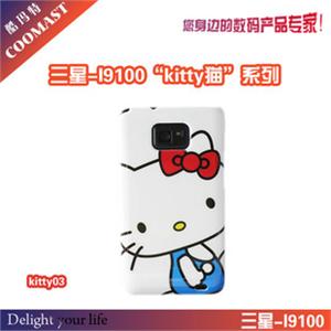 酷玛特 三星 i9100 手机壳 手机套 外壳 卡通kitty猫03