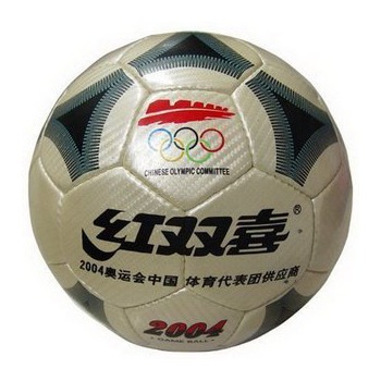 红双喜 一族 5号手缝足球 黑白小组,红双喜 一族