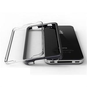 新品英国 Pinlo Aluminum Case 铝合金边框/壳for iPhone 4 钛灰