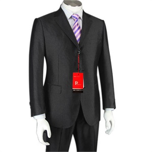 新秋款 皮尔卡丹 男士西服套装 男西装 商务西服 灰黑色