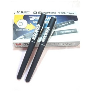 晨光文具 中性笔型号：AGP13606智者 规格：1.0mm大笔画签笔字