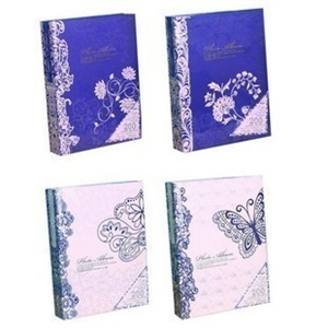 广博相册 4D/大6寸200张 纸芯相册 PA26524-3(青花梦系列)