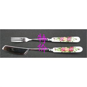 瑞恒逸品韩式餐具红黄牡丹两件套 1