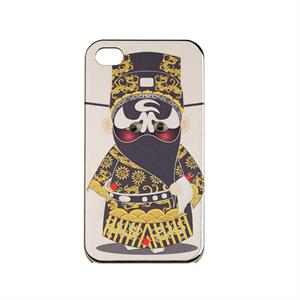 Let’s iphone4s uv炫彩镀铝 包公图案 手机壳 lb1017
