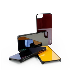 最新款! IWalk iPhone 4 4S 镜面 保护套 彩壳 闪耀黄