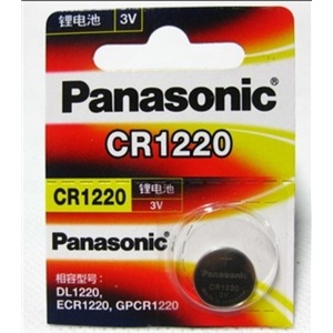 Panasonic 松下 型号：CR1220 锂电池 3V纽扣电池 一节价格