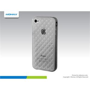 MOMAX Apple iPhone 4 闪钻水晶套 保护套 硅胶套 手机套 黑色