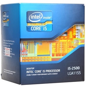 英特尔(Intel)32纳米 酷睿i5 四核处理器 i5 2500盒装CPU