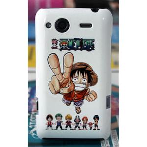 酷玛特htc HTC C510e G15微客 保护套手机珠光卡通 海贼王路飞