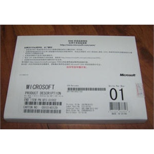 微软 windows7 中文 家庭高级版（COEM）简包(支持货到付款)