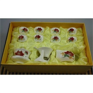 瑞恒逸品精美茶具富贵牡丹13件套