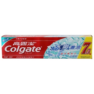 高露洁 冰爽激凉牙膏180g