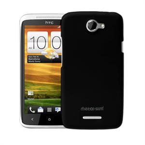 Metal-Slim HTC EDGE ONE X手机壳 黑色磨砂