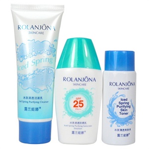 露兰姬娜 冰泉防晒特惠套装 SPF25（80g+50ml+50ml） PA+++