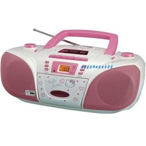 Hello Kitty KT-DV58胎教机收录机DVD机 MP3 USB 播放器 代理直销