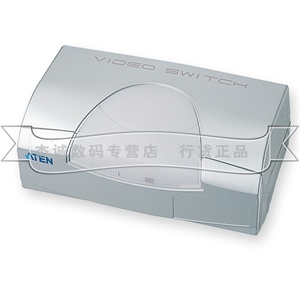 ATEN KVM 视频切换器 VS291|VS-291 2端口视频切换器