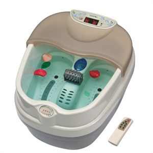 璐瑶LY-206B足浴器 足浴盆 冲浪加热 振动按摩 无线遥控