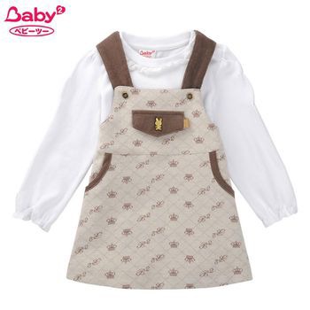 博士蛙 Baby2 秋装童装 女宝宝 <em>小女童套装</em>裙装