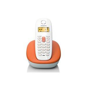 西门子2.4G数字无绳电话A680（水晶橙）