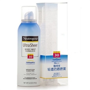 露得清Neutrogena 轻透防晒喷雾 SPF30 PA+++ 141g防晒