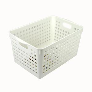 方形整理筐 收纳篮 小号 白色