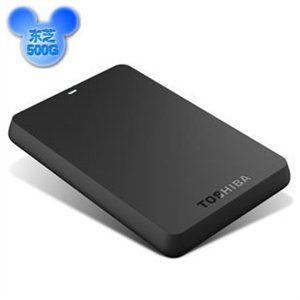 Toshiba/东芝 黑甲虫 USB3.0 500G 移动硬盘 升级版 高速 新品
