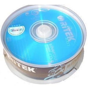 铼德RITEK CD-R音乐盘AUDIO 25片装