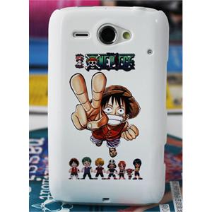 酷玛特 HTC htcg16 Chacha G16手机套手机壳 珠光卡通海贼王路飞
