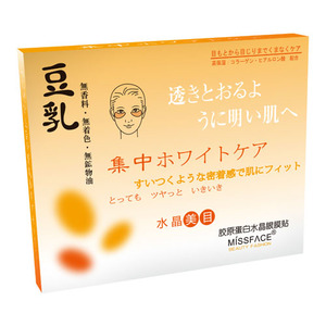 MISS Face 豆乳胶原蛋白水晶眼膜贴3ml*5