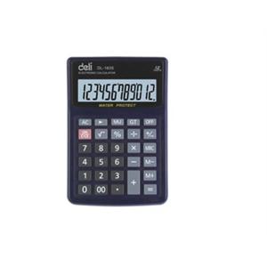 计算器 得力办公文具桌上型防水计算器1635