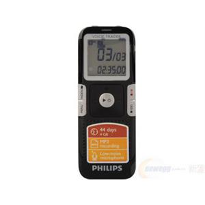 飞利浦（PHILIPS）LFH0645 4G 原装进口数码录音笔 黑色新型号