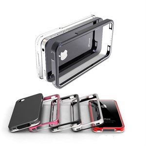 新品英国 Pinlo Aluminum Case 铝合金边框/壳for iPhone 4 红